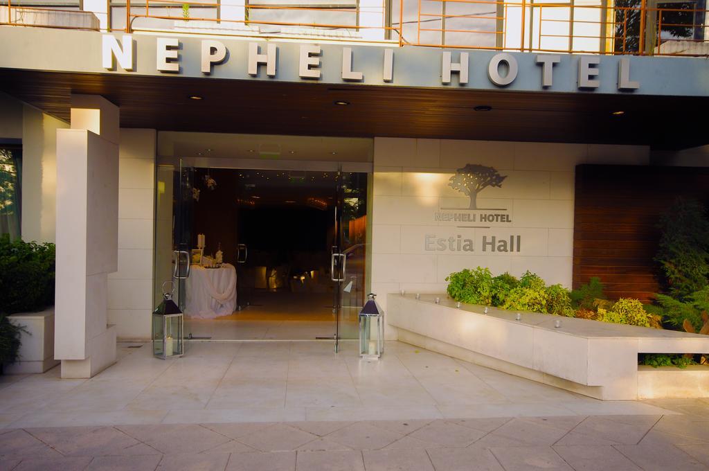 Nepheli Hotel Thessaloníki Exteriör bild