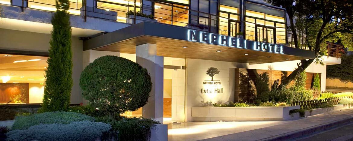 Nepheli Hotel Thessaloníki Exteriör bild